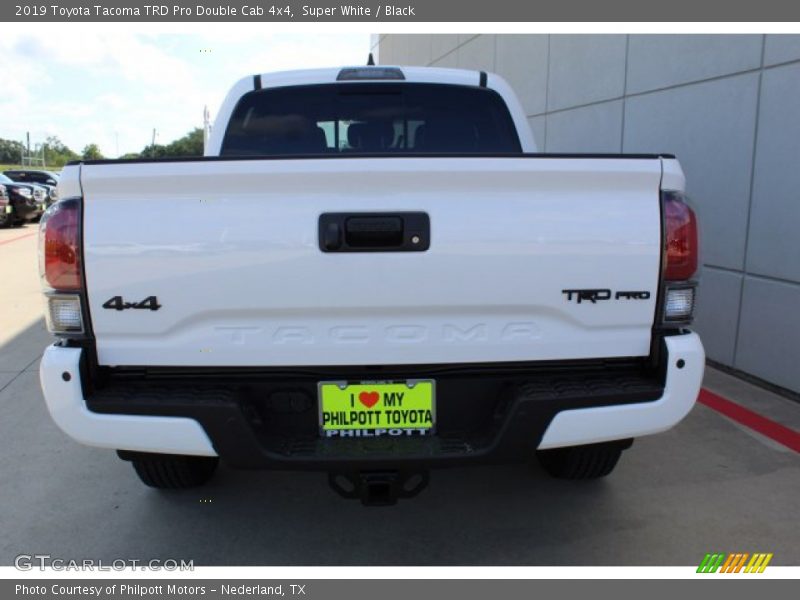 Super White / Black 2019 Toyota Tacoma TRD Pro Double Cab 4x4