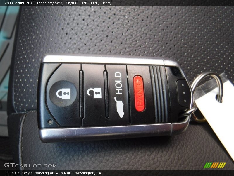 Crystal Black Pearl / Ebony 2014 Acura RDX Technology AWD