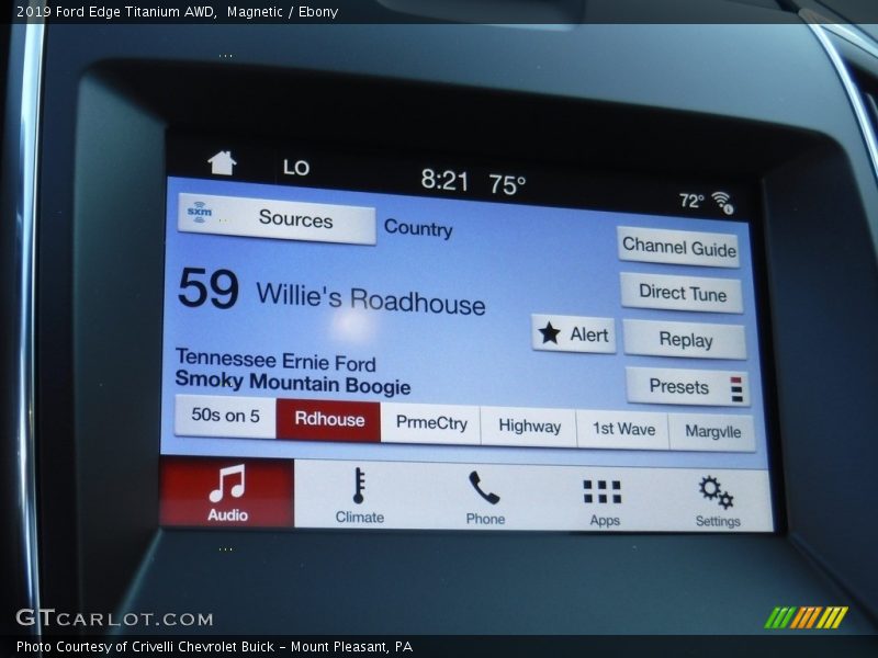 Magnetic / Ebony 2019 Ford Edge Titanium AWD