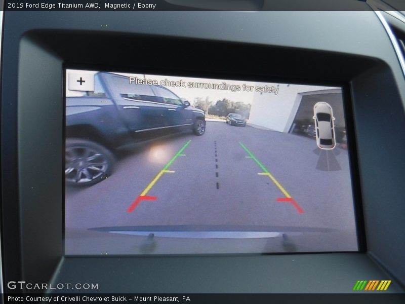 Magnetic / Ebony 2019 Ford Edge Titanium AWD