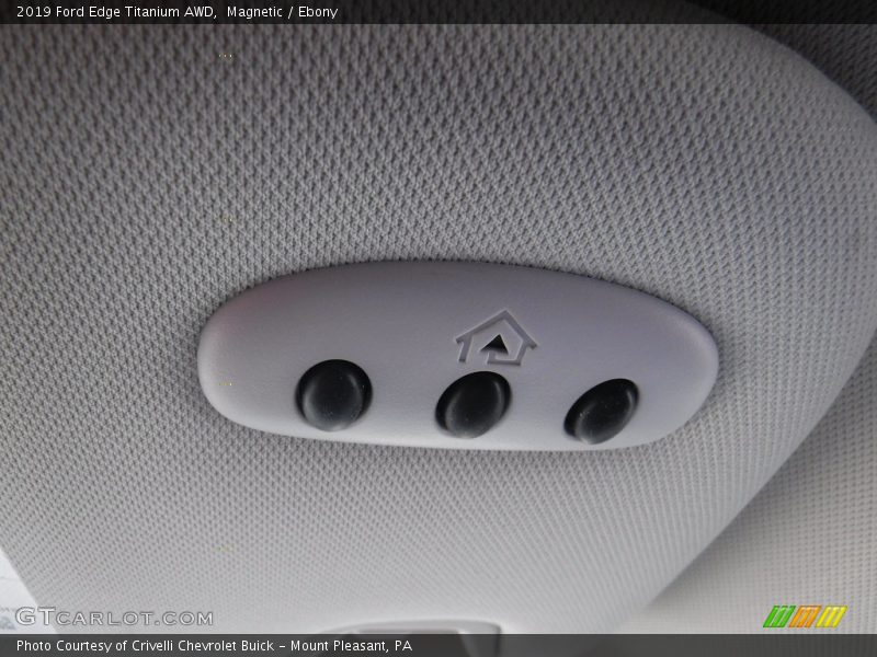 Magnetic / Ebony 2019 Ford Edge Titanium AWD