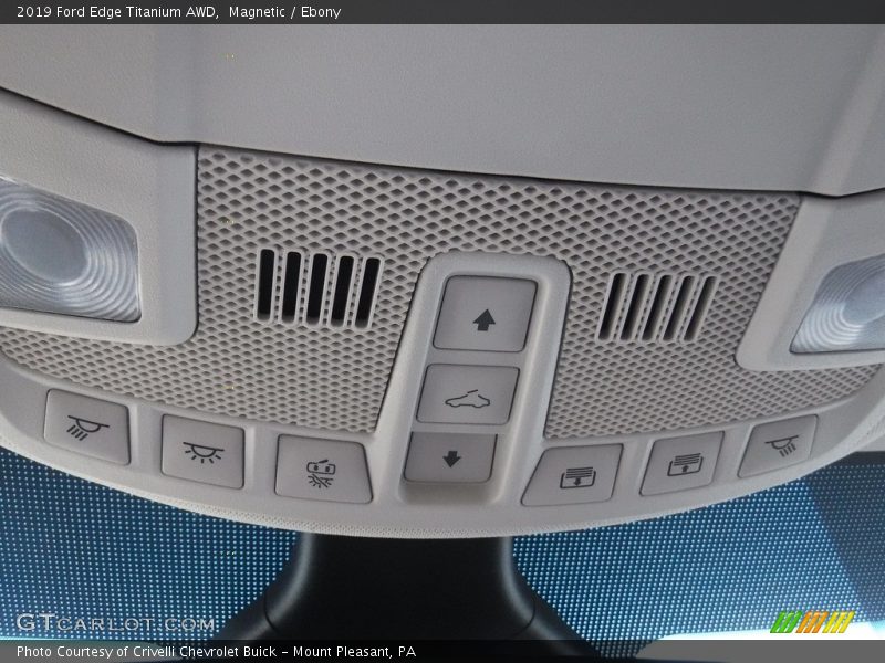 Magnetic / Ebony 2019 Ford Edge Titanium AWD