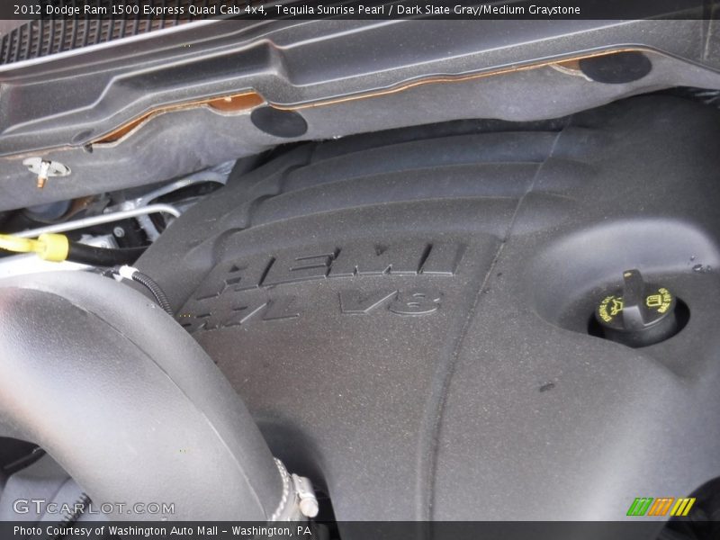 Tequila Sunrise Pearl / Dark Slate Gray/Medium Graystone 2012 Dodge Ram 1500 Express Quad Cab 4x4