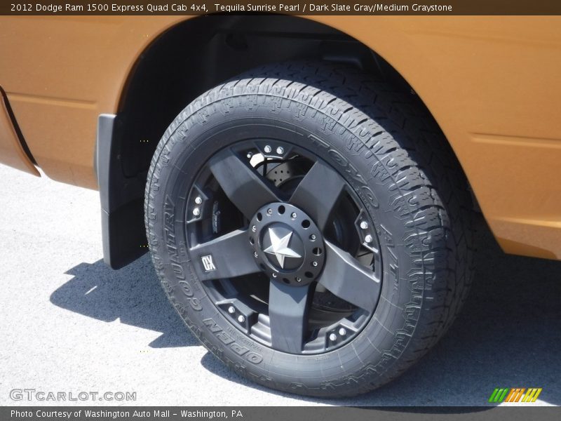 Tequila Sunrise Pearl / Dark Slate Gray/Medium Graystone 2012 Dodge Ram 1500 Express Quad Cab 4x4