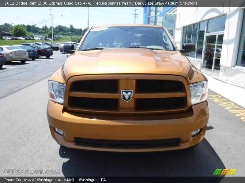 Tequila Sunrise Pearl / Dark Slate Gray/Medium Graystone 2012 Dodge Ram 1500 Express Quad Cab 4x4