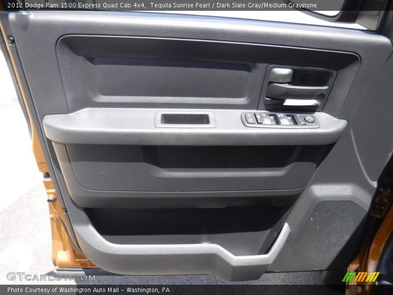 Tequila Sunrise Pearl / Dark Slate Gray/Medium Graystone 2012 Dodge Ram 1500 Express Quad Cab 4x4