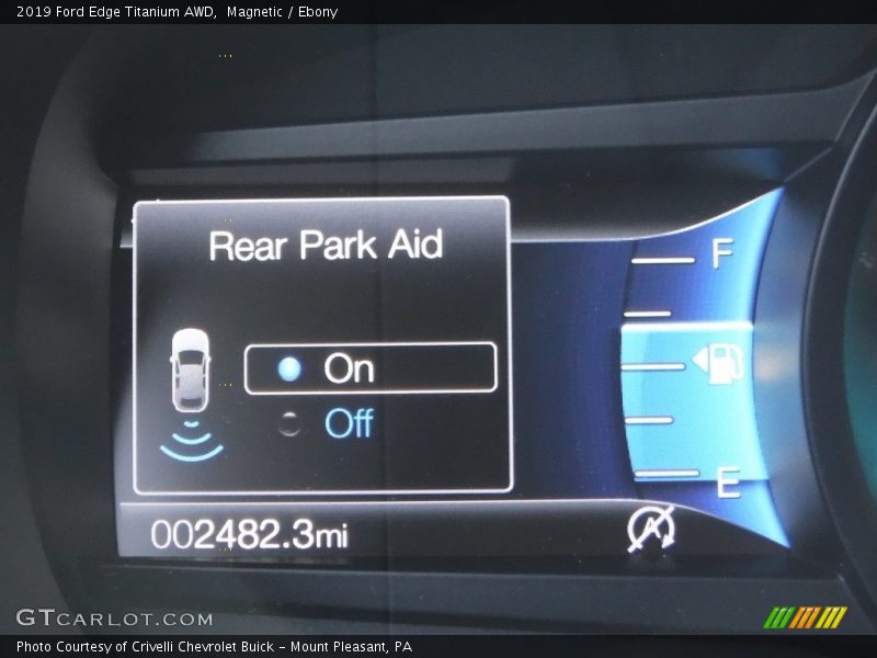 Magnetic / Ebony 2019 Ford Edge Titanium AWD