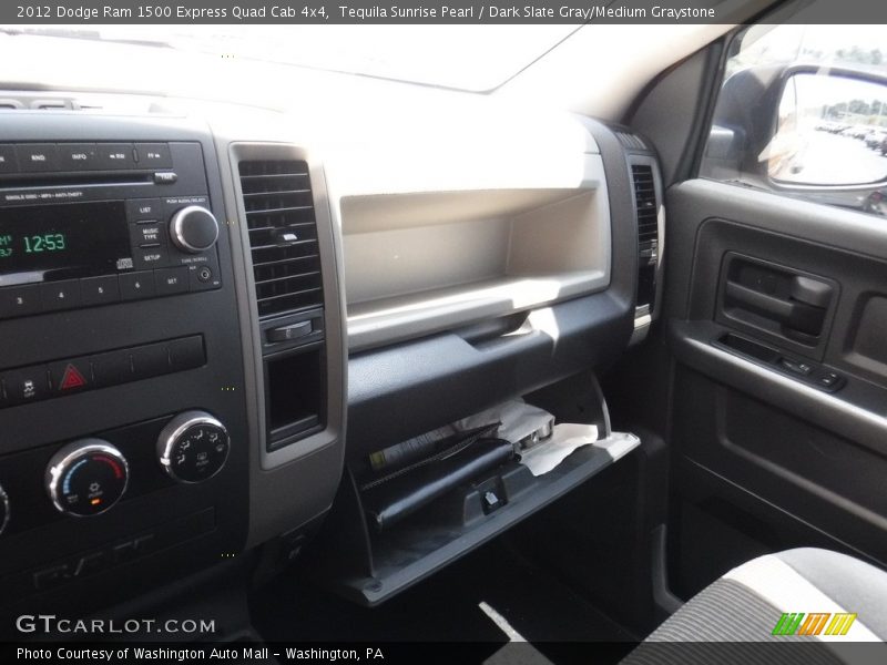 Tequila Sunrise Pearl / Dark Slate Gray/Medium Graystone 2012 Dodge Ram 1500 Express Quad Cab 4x4