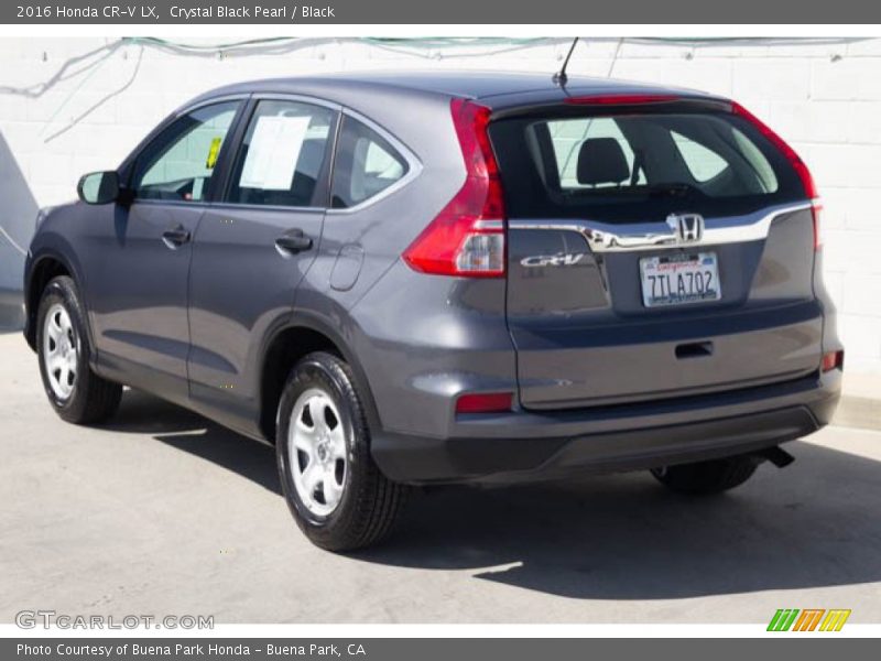 Crystal Black Pearl / Black 2016 Honda CR-V LX