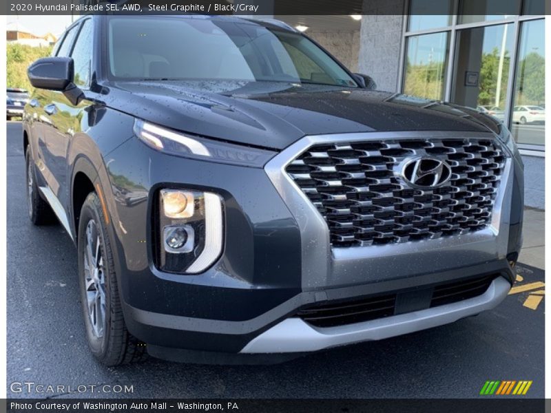 Steel Graphite / Black/Gray 2020 Hyundai Palisade SEL AWD