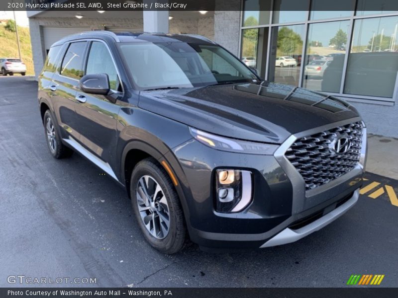 Front 3/4 View of 2020 Palisade SEL AWD