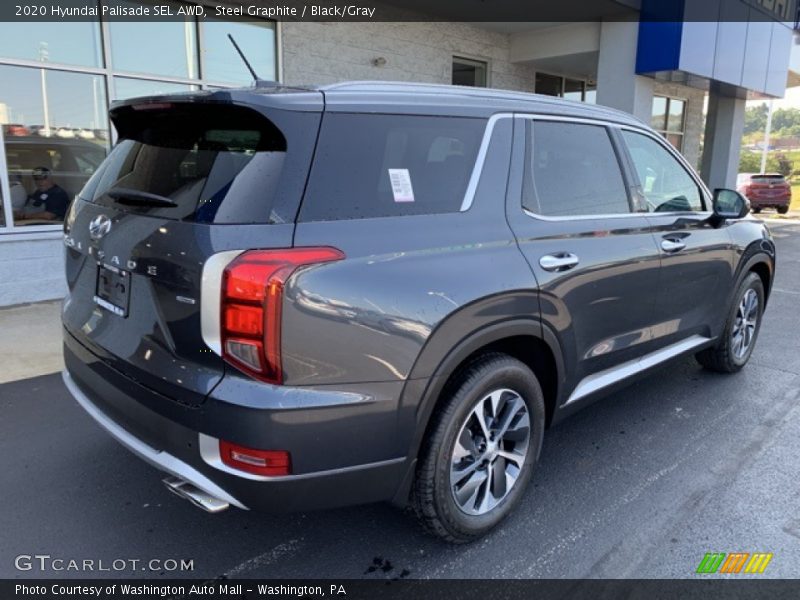 Steel Graphite / Black/Gray 2020 Hyundai Palisade SEL AWD