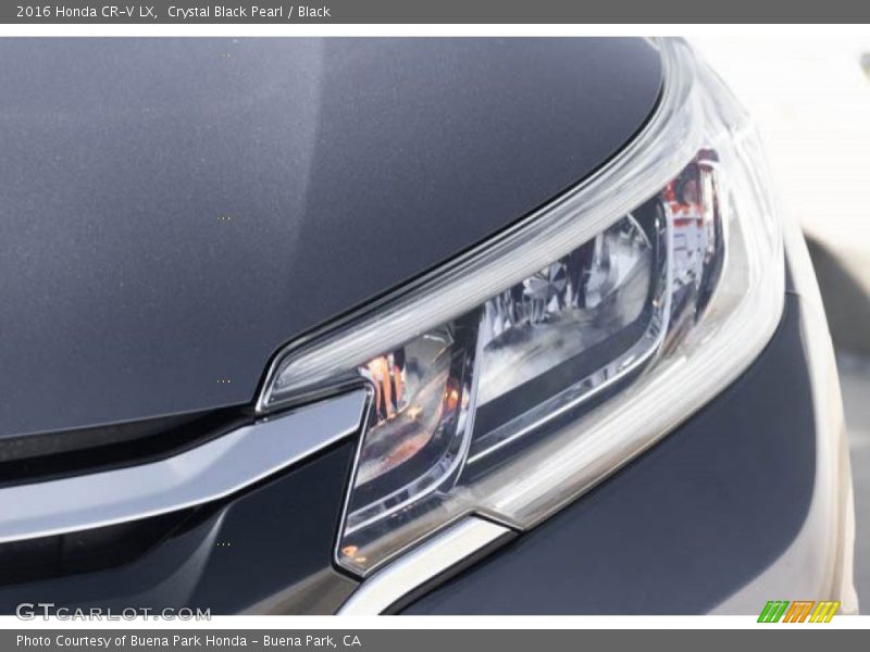 Crystal Black Pearl / Black 2016 Honda CR-V LX