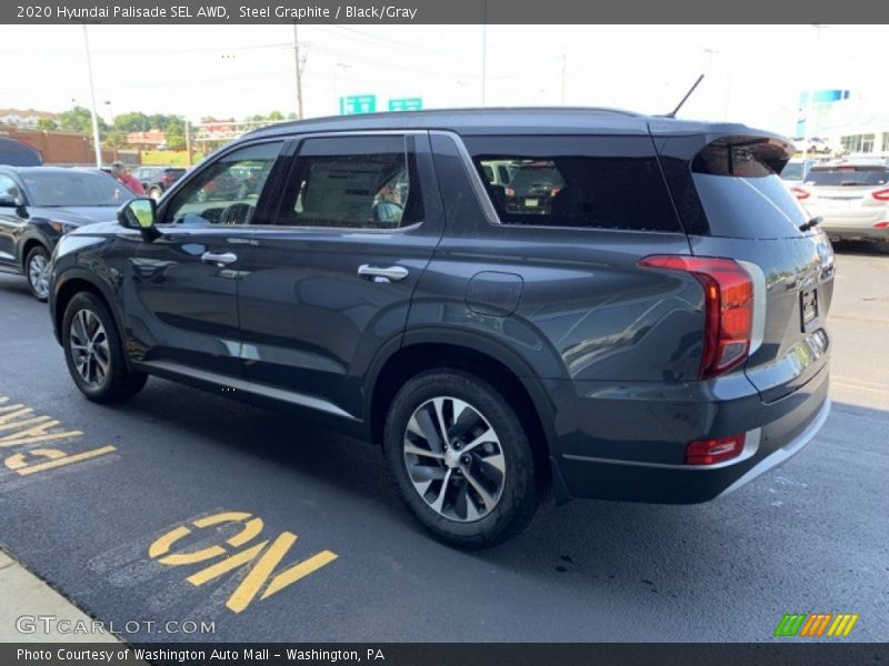 Steel Graphite / Black/Gray 2020 Hyundai Palisade SEL AWD