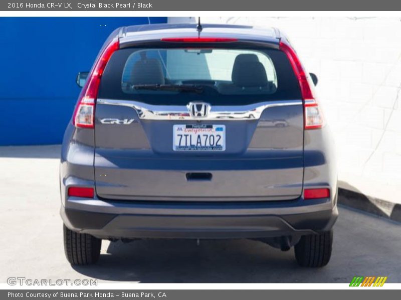 Crystal Black Pearl / Black 2016 Honda CR-V LX