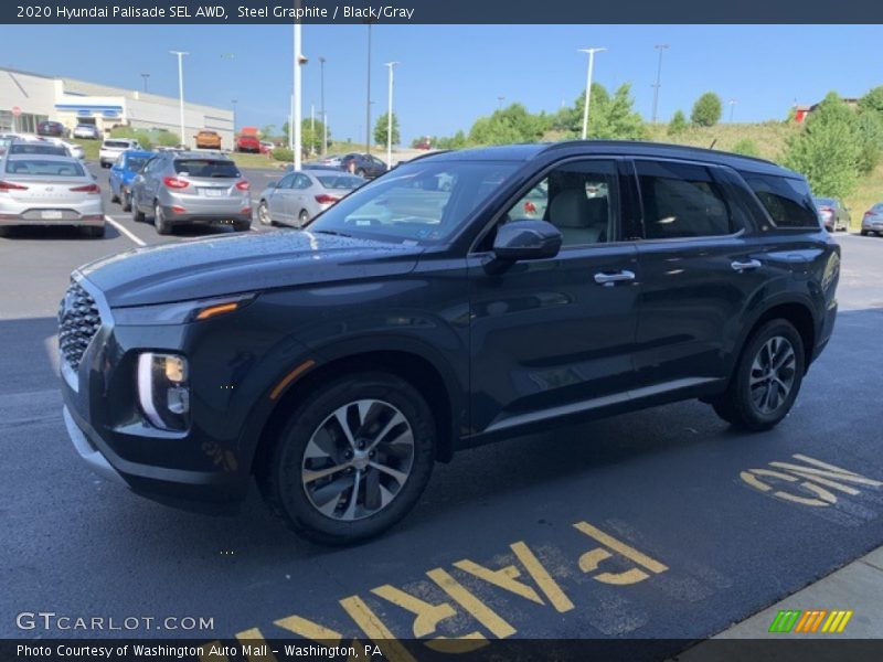Steel Graphite / Black/Gray 2020 Hyundai Palisade SEL AWD