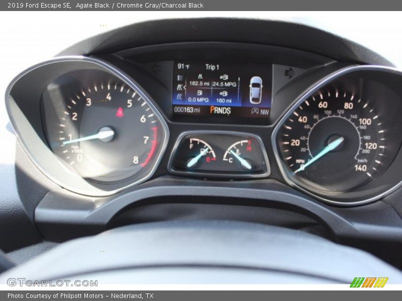 Agate Black / Chromite Gray/Charcoal Black 2019 Ford Escape SE