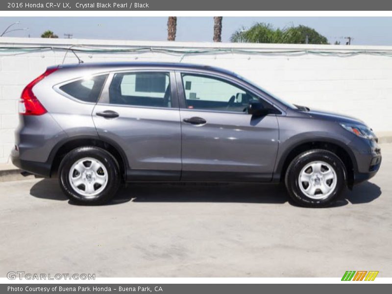 Crystal Black Pearl / Black 2016 Honda CR-V LX