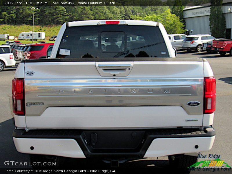 White Platinum / Black 2019 Ford F150 Platinum SuperCrew 4x4