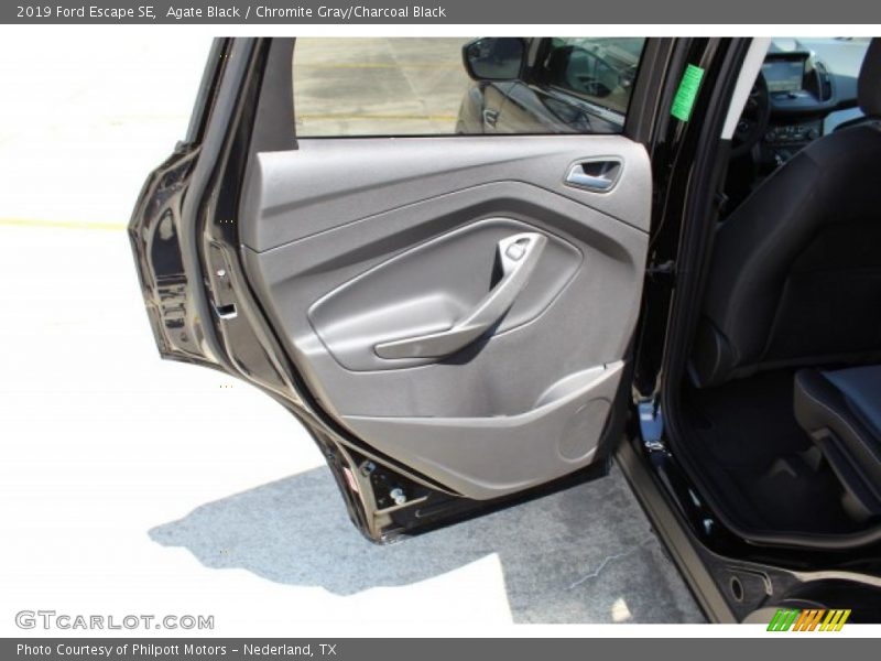 Agate Black / Chromite Gray/Charcoal Black 2019 Ford Escape SE