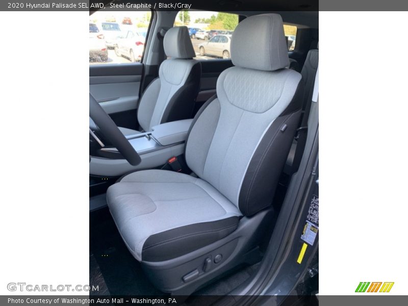  2020 Palisade SEL AWD Black/Gray Interior