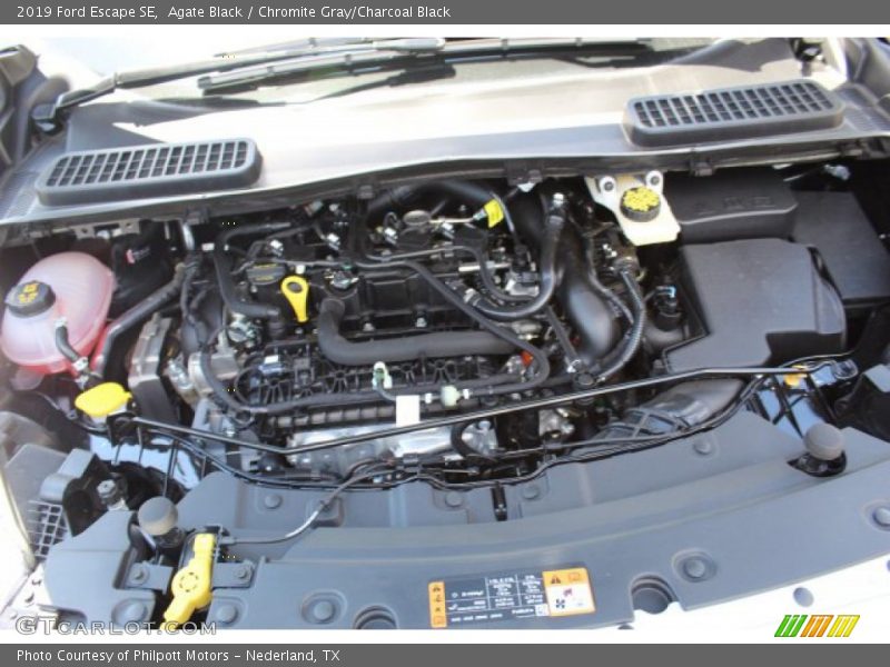 Agate Black / Chromite Gray/Charcoal Black 2019 Ford Escape SE
