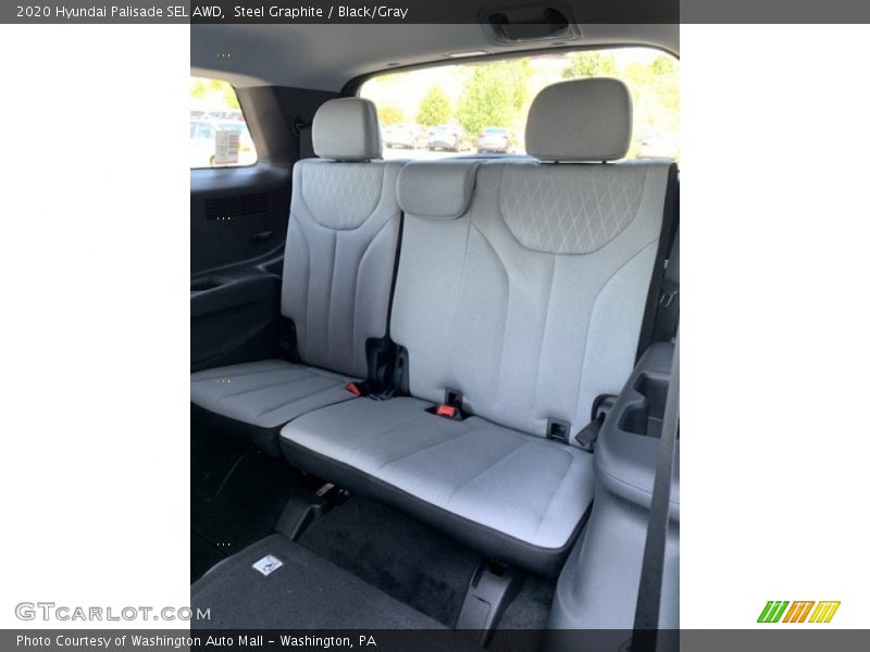 Rear Seat of 2020 Palisade SEL AWD