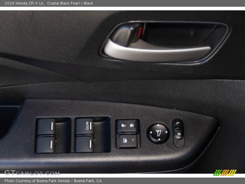 Crystal Black Pearl / Black 2016 Honda CR-V LX