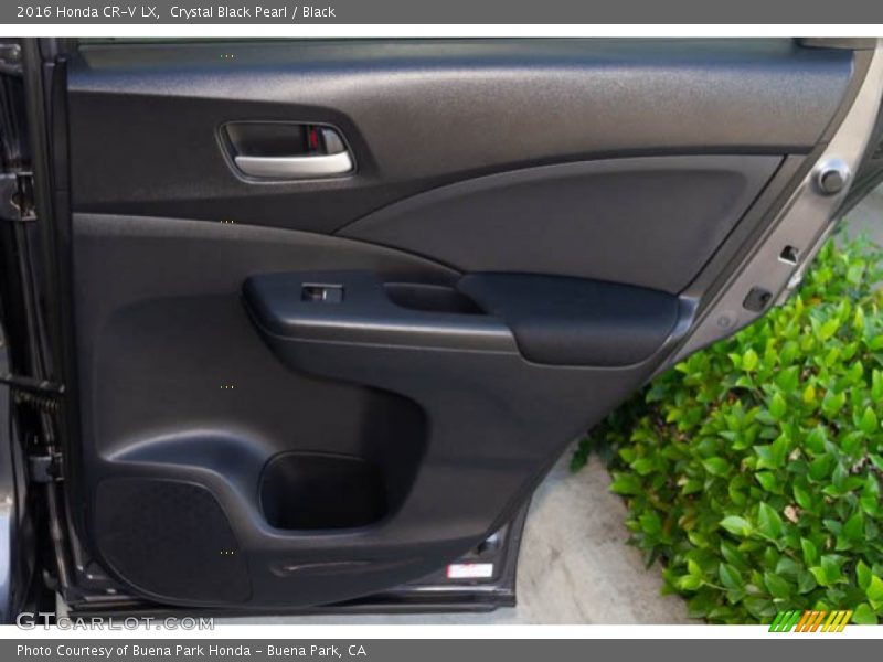 Crystal Black Pearl / Black 2016 Honda CR-V LX