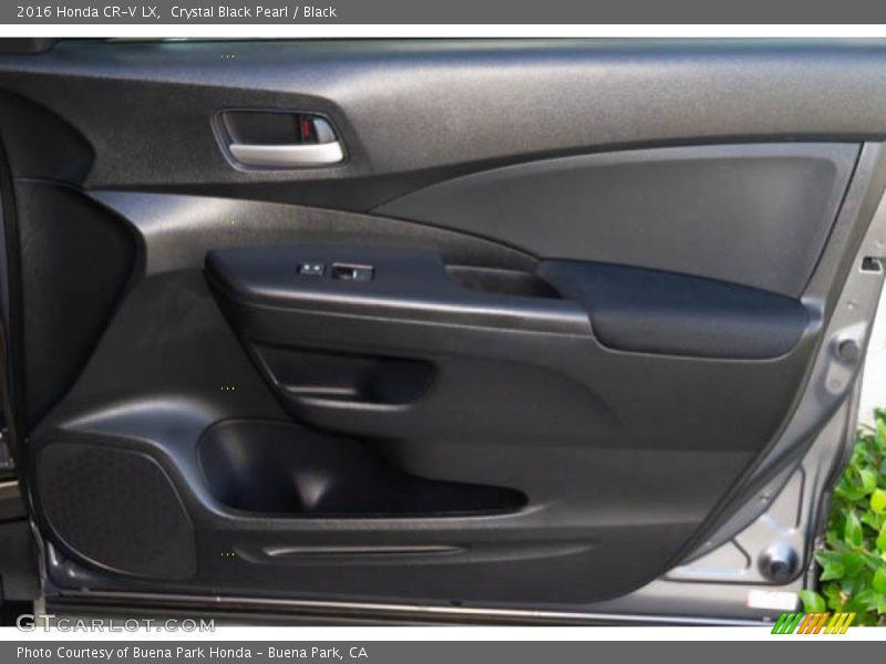 Crystal Black Pearl / Black 2016 Honda CR-V LX