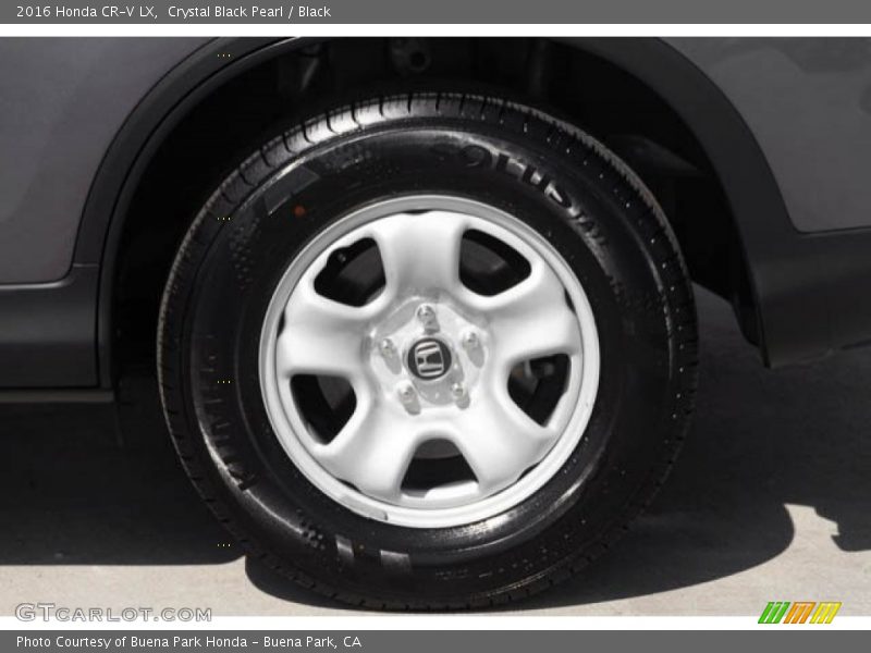 Crystal Black Pearl / Black 2016 Honda CR-V LX