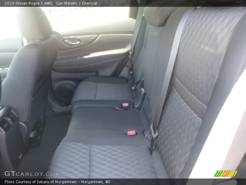Gun Metallic / Charcoal 2019 Nissan Rogue S AWD