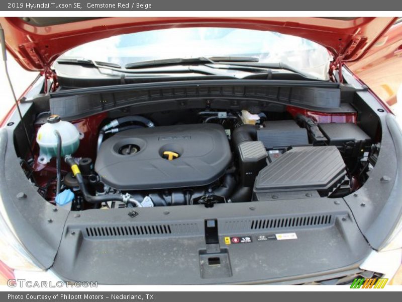 Gemstone Red / Beige 2019 Hyundai Tucson SE