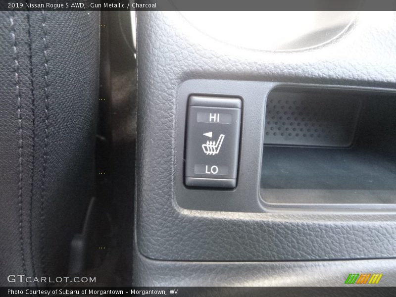 Gun Metallic / Charcoal 2019 Nissan Rogue S AWD
