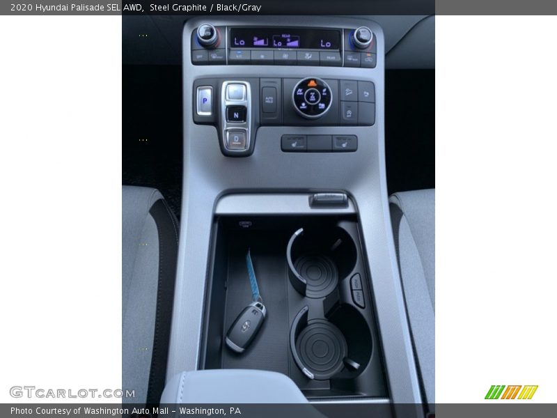 Controls of 2020 Palisade SEL AWD