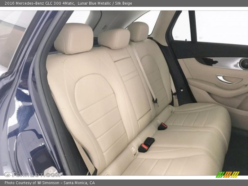 Lunar Blue Metallic / Silk Beige 2016 Mercedes-Benz GLC 300 4Matic