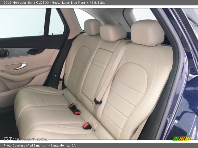 Lunar Blue Metallic / Silk Beige 2016 Mercedes-Benz GLC 300 4Matic