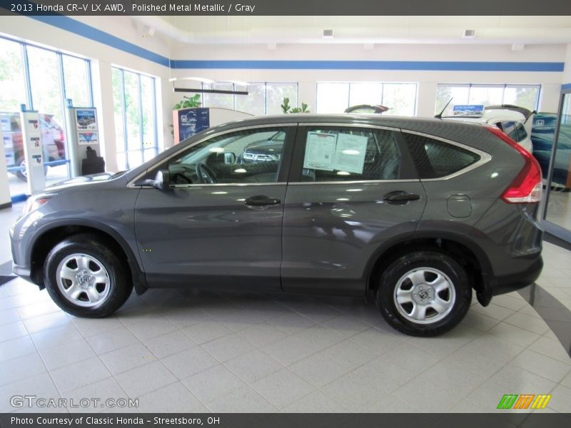 Polished Metal Metallic / Gray 2013 Honda CR-V LX AWD