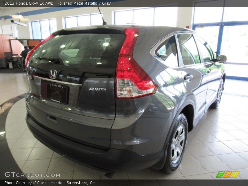 Polished Metal Metallic / Gray 2013 Honda CR-V LX AWD