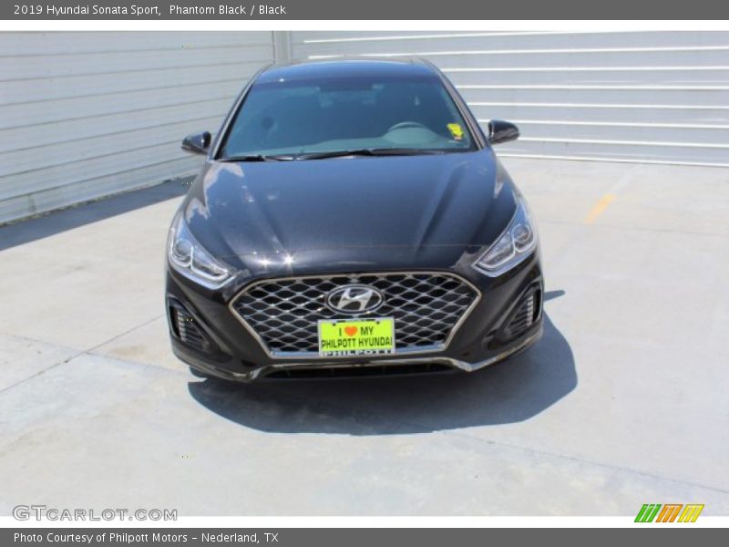 Phantom Black / Black 2019 Hyundai Sonata Sport