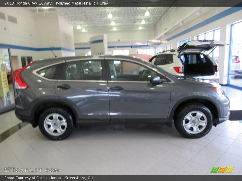 Polished Metal Metallic / Gray 2013 Honda CR-V LX AWD