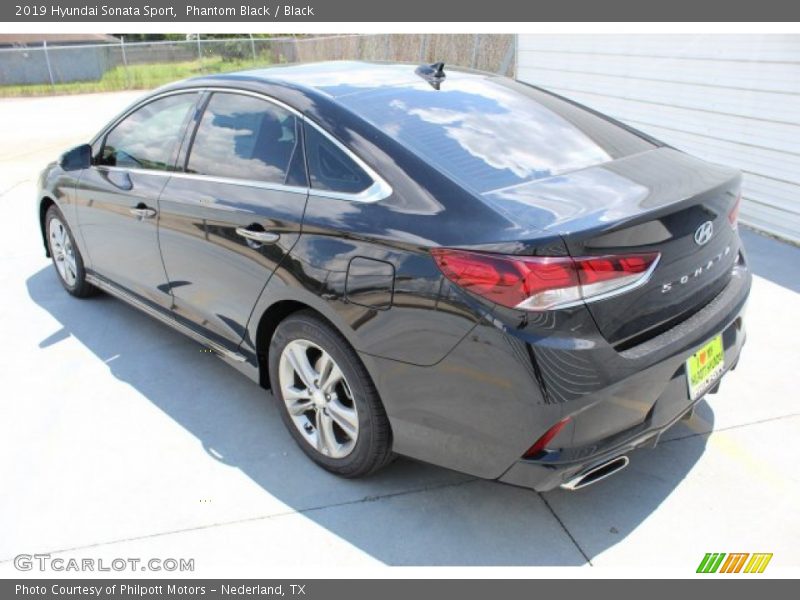 Phantom Black / Black 2019 Hyundai Sonata Sport