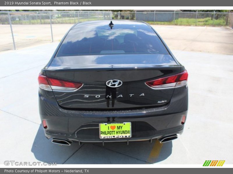 Phantom Black / Black 2019 Hyundai Sonata Sport