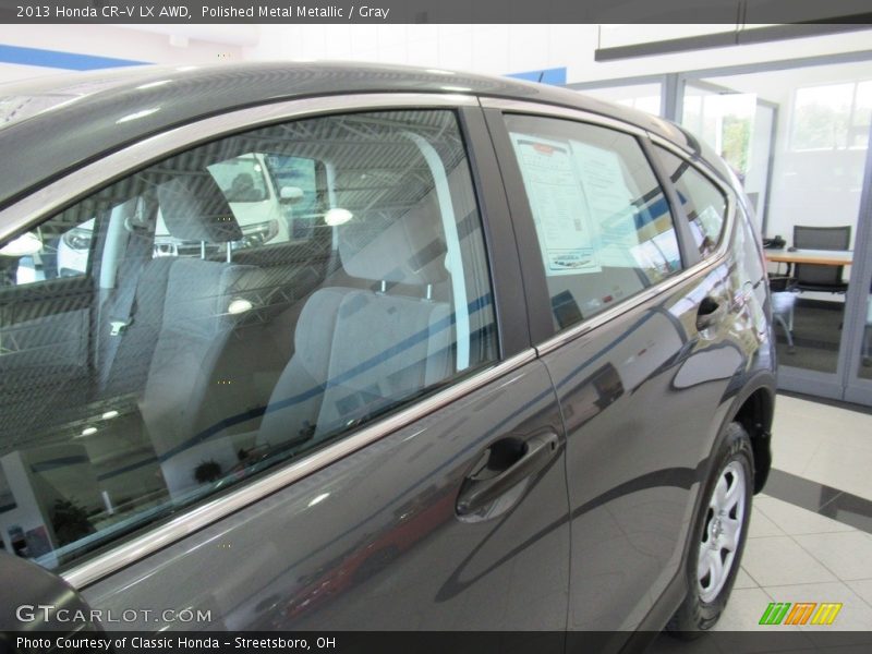 Polished Metal Metallic / Gray 2013 Honda CR-V LX AWD