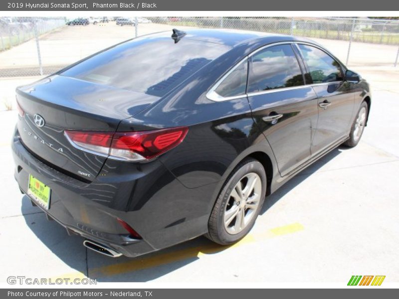 Phantom Black / Black 2019 Hyundai Sonata Sport