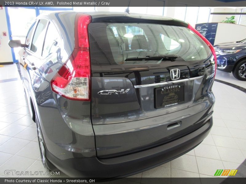 Polished Metal Metallic / Gray 2013 Honda CR-V LX AWD
