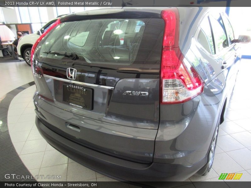 Polished Metal Metallic / Gray 2013 Honda CR-V LX AWD