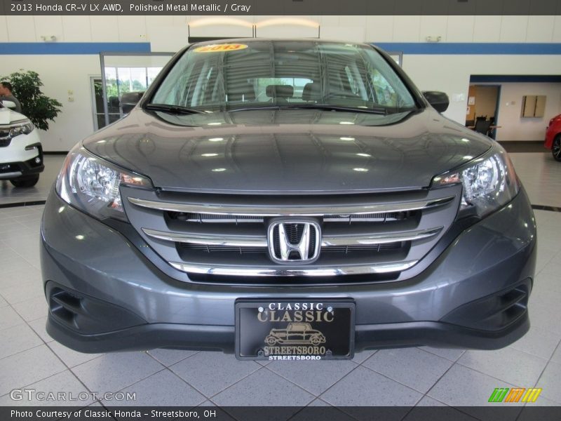 Polished Metal Metallic / Gray 2013 Honda CR-V LX AWD