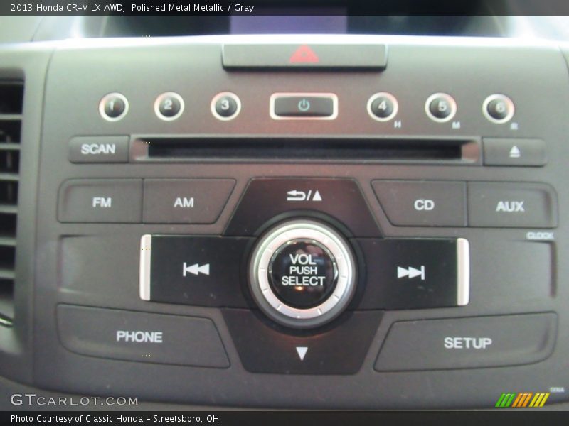 Polished Metal Metallic / Gray 2013 Honda CR-V LX AWD
