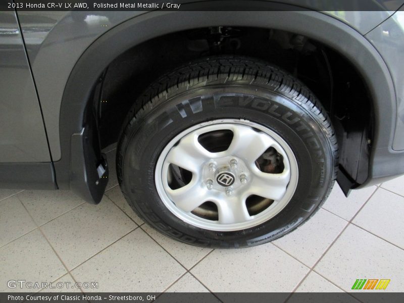 Polished Metal Metallic / Gray 2013 Honda CR-V LX AWD